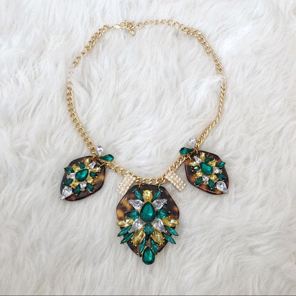 Natasha Couture Jewelry - Natasha Couture tortoise shell statement necklace